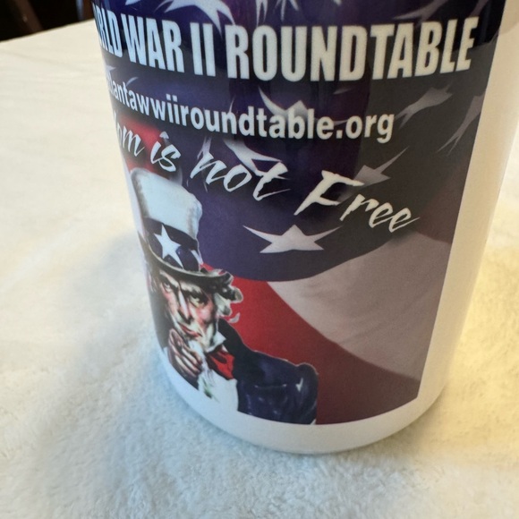 Okinawa 1949 / Freedom Is Not Free Ceramic Mug - Picture 4 of 9